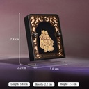 24K Gold Foil Radha Krishna Table Top Frame Premium Gift & Decor
