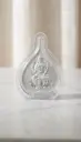 999 Pure Silver Lakshmi Ji Idol Coin With Premium Display Paan Stand
